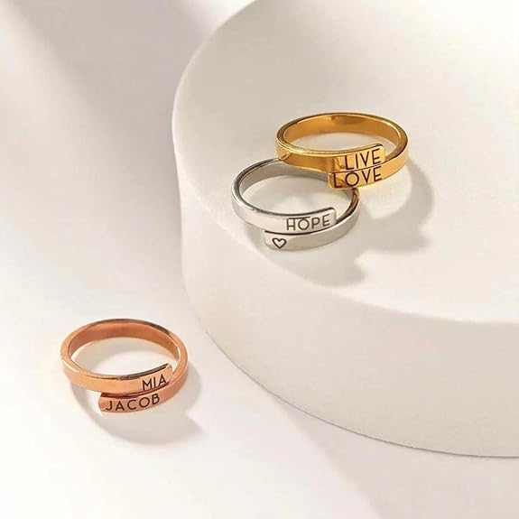 Custom Two Name Minimalist Jewelry