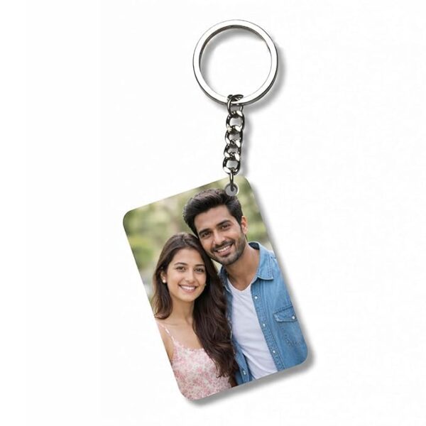 Customized Acrylic Photo Keychain