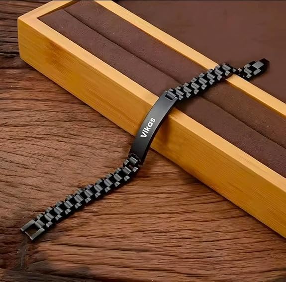 Personalized Stainless Steel Bracelet