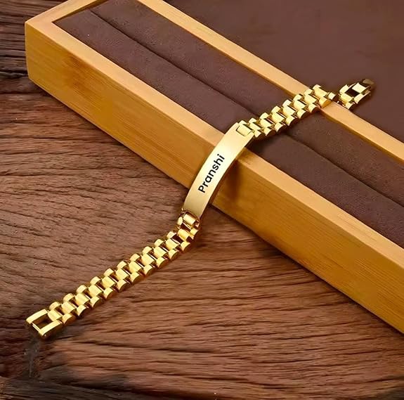Personalized Stainless Steel Bracelet