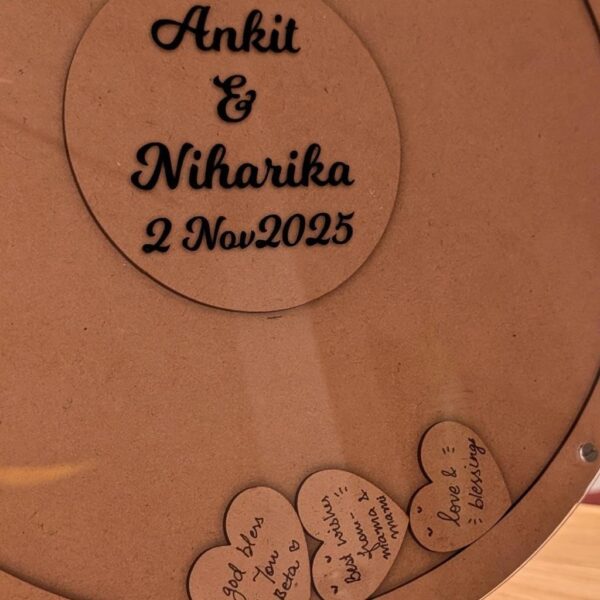 Personalized Wedding Guest Dropbox