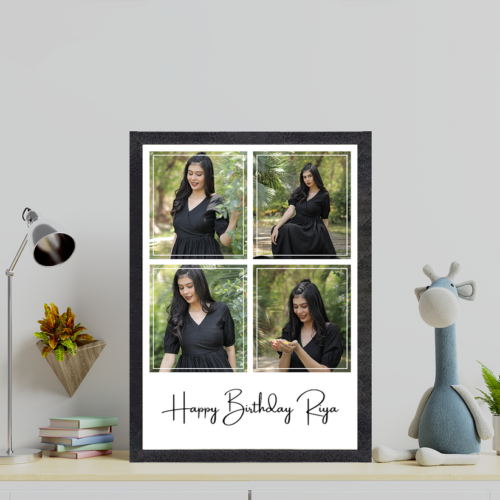 A4 Size Photo Frame With Multiple Images