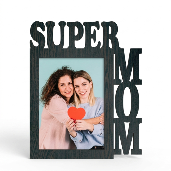 Customized Super Mom Photo Frame