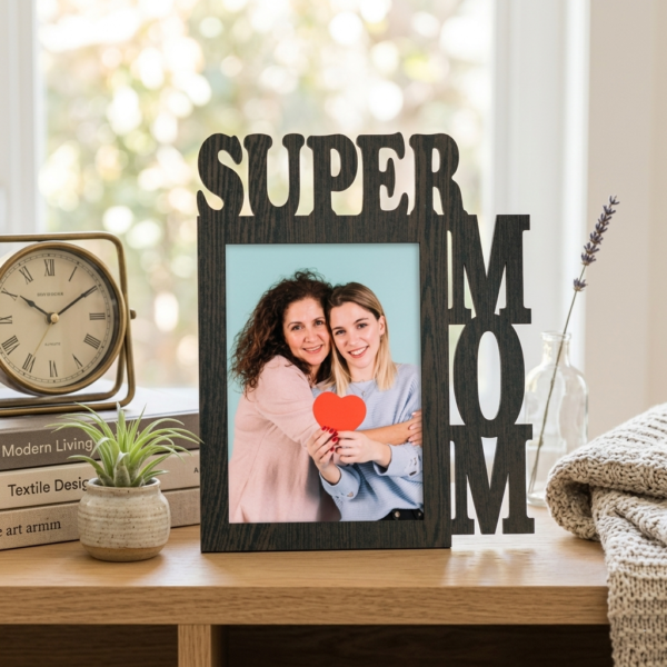 Mothers Day Gift Super Mom Frame