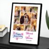Personalized Anniversary Collage Photo Frame