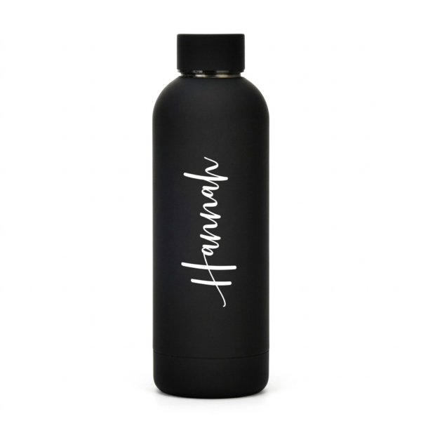 Personalized Matte Water Bottle With Name