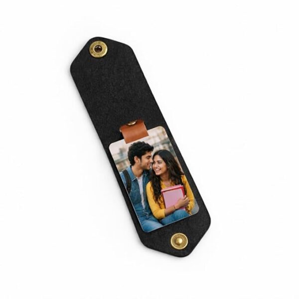 Personalized Photo Keychain With Name Engraving