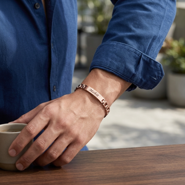 Personalized Rakhi Bracelet Gift For Brother