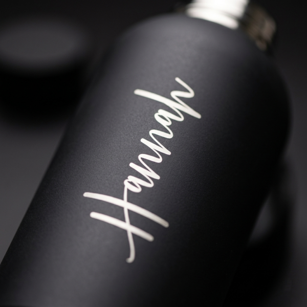 Personalized Steel Bottle With Non Slip Grip