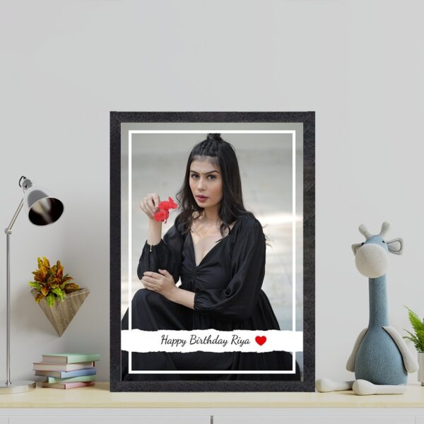 Personalized Wooden Photo Frame A4 Size