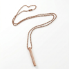 Rose Gold Metal Name Pendant for Men and Women