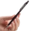 Stylish Engraved Pen With Stylus Feature
