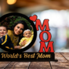 World Best Mom Frame Personalized