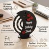 Custom Engraved Forever Desk Gift With Quote Design