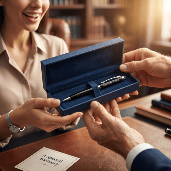 Custom Engraved Metal Pen For Corporate Gift Purpose