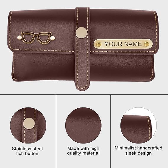 Custom Name Specs Case With Soft Inner Protection
