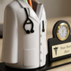 Doctor Office Desk Organizer Wooden With Name