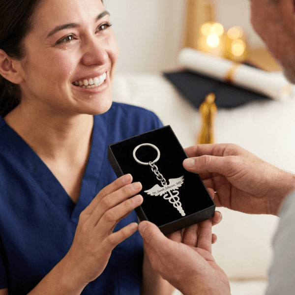 Engraved Doctor Keychain For Medical Professionals