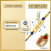 Evil Eye Rakhi with Name Evil Eye Rakhi with Name