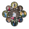 MDF Wooden Customized Clock For Home Decoration