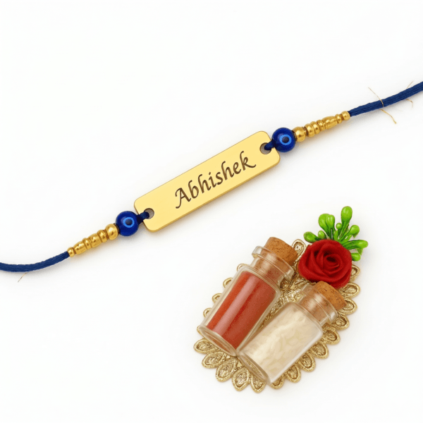 Personalized Evil Eye Rakhi Personalized Evil Eye Rakhi