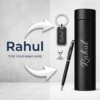 Personalized Gift Hamper Set With Wallet Pen Bottle Keychain