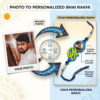 custom photo rakhi for brother custom photo rakhi for brother