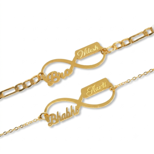 Personalized Bhaiya Bhabhi Rakhi Personalized Bhaiya Bhabhi Rakhi