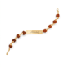 Personalized Brother Rakhi With Sacred Rudraksh Design Personalized Brother Rakhi With Sacred Rudraksh Design