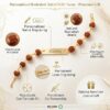 Rudraksha Name Rakhi For Raksha Bandhan Festival Rudraksha Name Rakhi For Raksha Bandhan Festival