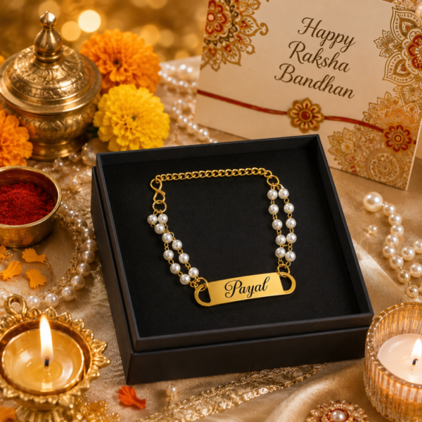 Customized Ladies Chain Rakhi