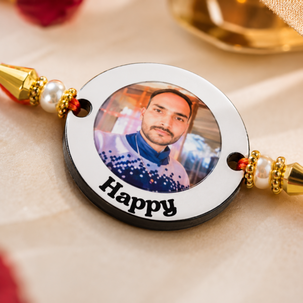 Customized Photo Rakhi With Name For Brother Customized Photo Rakhi With Name For Brother