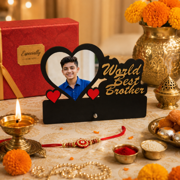 Heart Shape Photo Frame for Brother Heart Shape Photo Frame for Brother