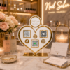 Heart Shaped QR Code Stand