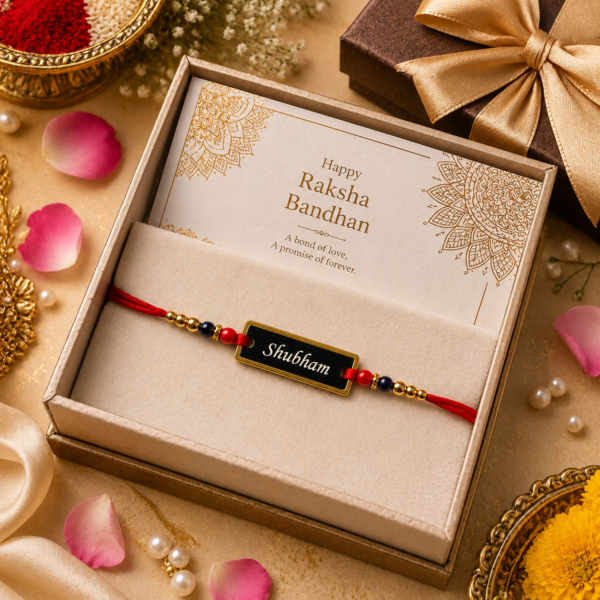 Personalized Acrylic Name Rakhi For Raksha Bandhan Personalized Acrylic Name Rakhi For Raksha Bandhan