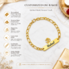 Personalized Brass Om Rakhi For Raksha Bandhan