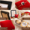 Personalized Raksha Bandhan Gift Basket With Custom Photo Personalized Raksha Bandhan Gift Basket With Custom Photo