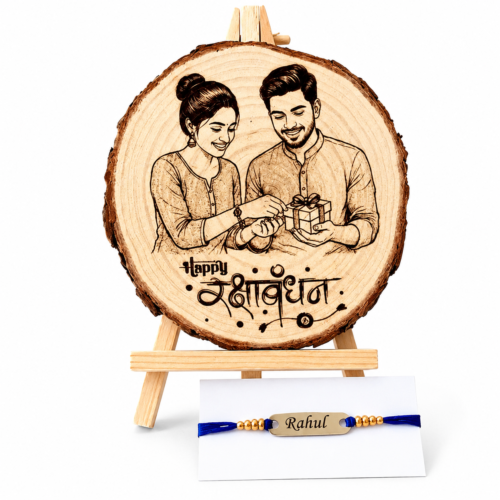 Personalized Raksha Bandhan Gift For Brother With Photo Personalized Raksha Bandhan Gift For Brother With Photo