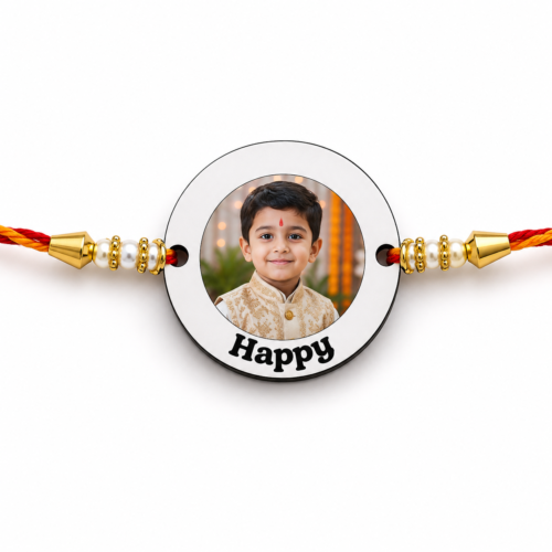 Personalized Raksha Bandhan Rakhi With Photo Printing Personalized Raksha Bandhan Rakhi With Photo Printing