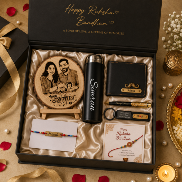 Rakhi Gift Hamper with Photo Frame